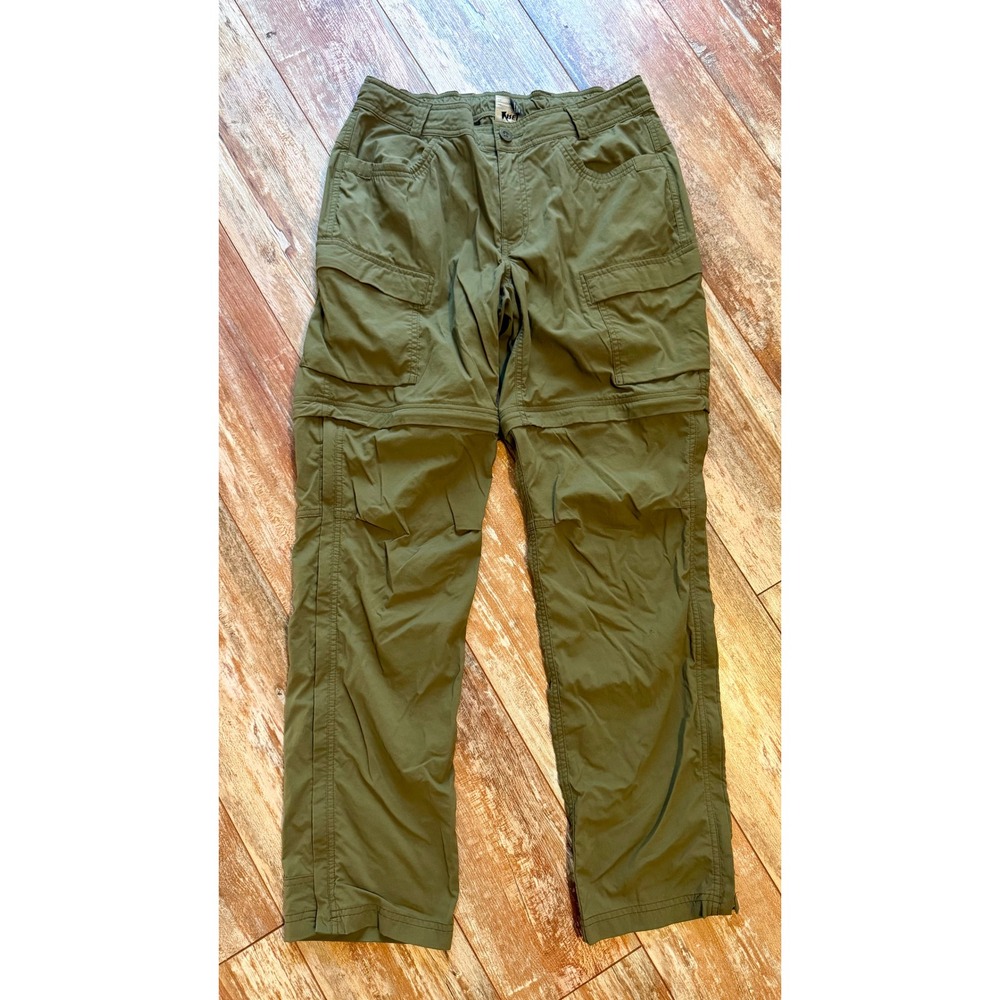 REI Co-op Sahara Convertible Pants Womens 10 Olive Zip Off Hiking 202518